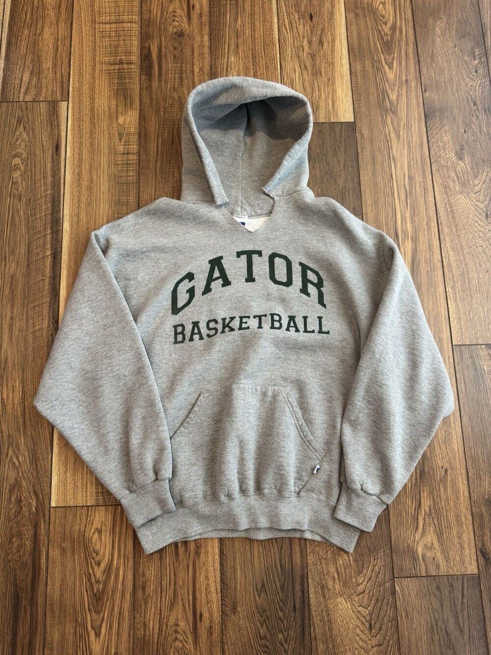 Vintage 90s Russell Athletic Florida Gators Basketball Hoodie College Men’s XL